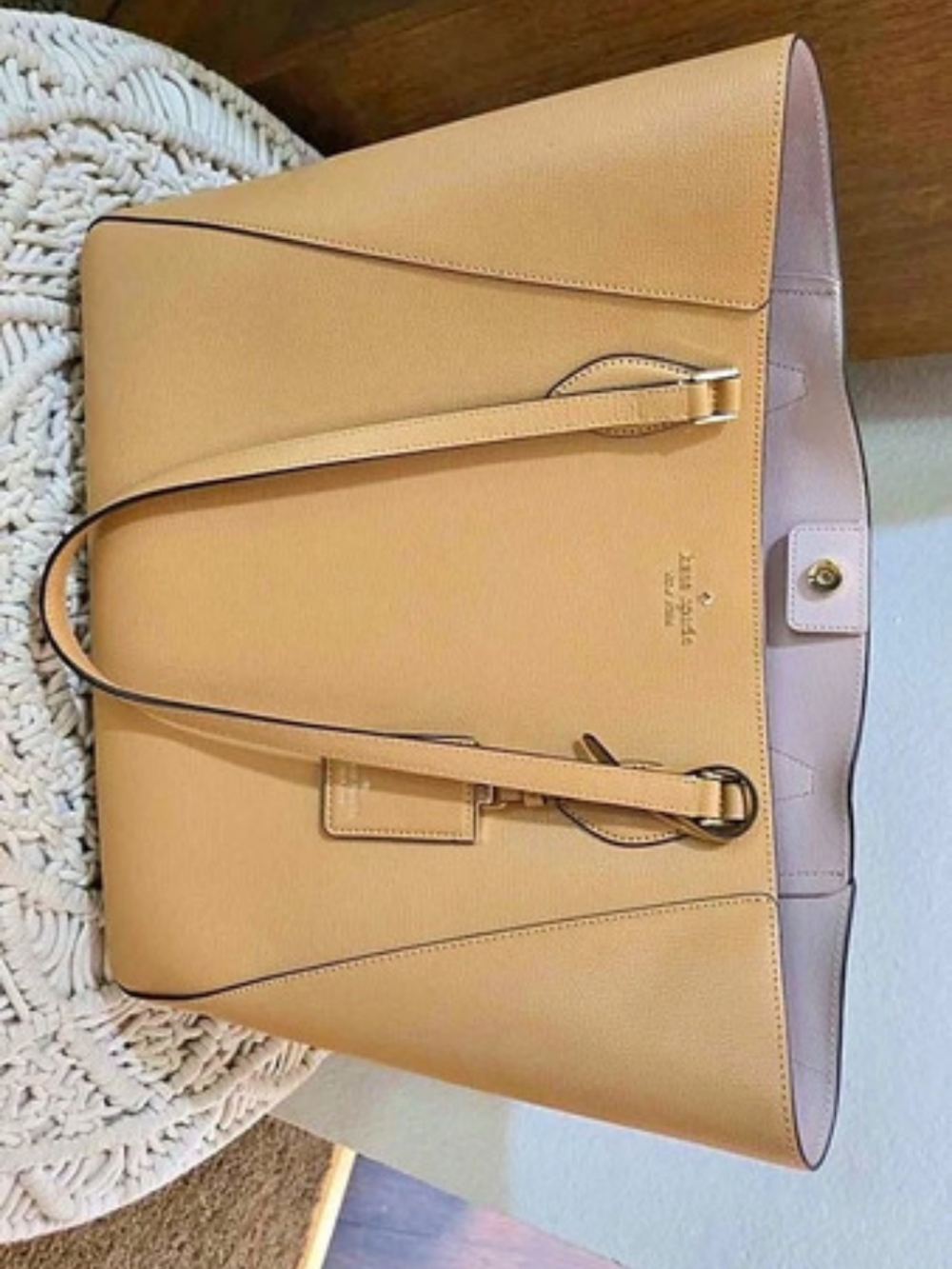 Kate Spade Tan LEATHER Tote